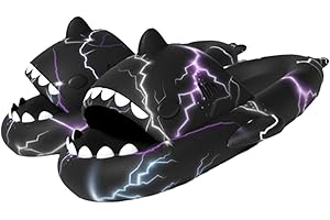 YImoomus Sharklas Originales Adulto, Sharky Chanclas Pantuflas Sandalias, Charklas Tiburon Chanclas Mujeres Hombres Zapatos de Para