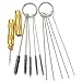 Produktbild Lionina Düsenreinigungs-Set, 11 Stück, Edelstahl, langlebig, praktisch, Nadel-Werkzeug Bürsten und Reinigungsnadel, Düsenreinigung, Reparatur-Set