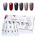 Elite99 Soak Off Gel Nail Polish 8ML UV LED Varnish Manicure 6 Colours Set C011