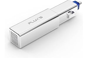 FLUX'S - Purificador de Ozono para Coche con Ionizador, Elimina Virus, Bacterias y Mal Olor en el Vehículo