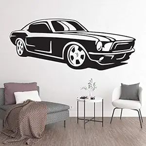 StickMe Bamboo Automobile Wall, Window Sticker Standard, Multicolour