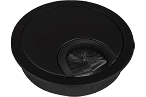 SOTOOLS KÖNIG Passe-câble en métal Noir mat Ø 68 mm