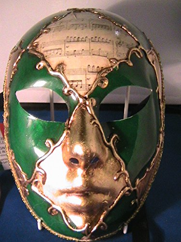 Preisvergleich Produktbild Genuine Venetian Mask - Volto Asso Green