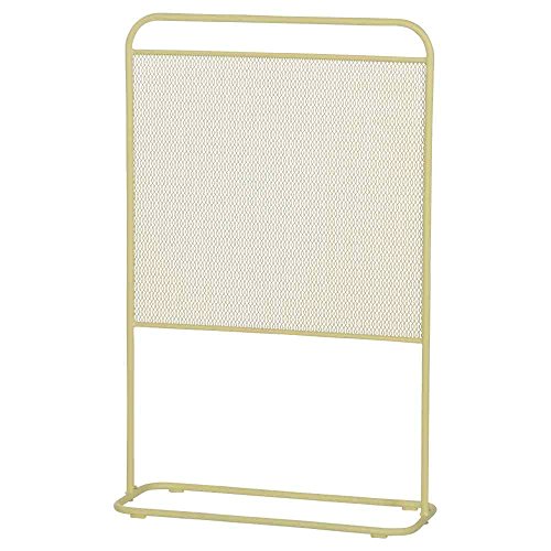 Preisvergleich Produktbild MWH Divido Paravent L, Stahl, Streckmetall, gelb