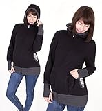 Milchshake – 3in1 Tragejacke aus warmem Sweatstoff – „Charlie“ - 3
