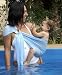 Kangaroobaby® Breathable Carrier Adjustable Ring Water sling for Newborn Baby (Light Blue)