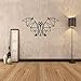 Produktbild Wandtattoo kinderzimmer aufkleber kinder tieren küchen wanddeko Geometrische Bat Entfernbare Wandaufkleber Personalisierte Wandaufkleber Abziehbilder Für Wohnzimmer Schlafzimmer Billig