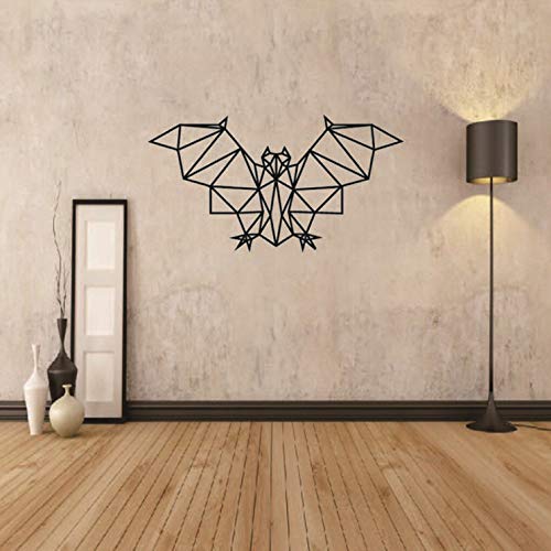 Preisvergleich Produktbild Wandtattoo kinderzimmer aufkleber kinder tieren küchen wanddeko Geometrische Bat Entfernbare Wandaufkleber Personalisierte Wandaufkleber Abziehbilder Für Wohnzimmer Schlafzimmer Billig
