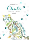 Agenda à colorier 2017 - Chats