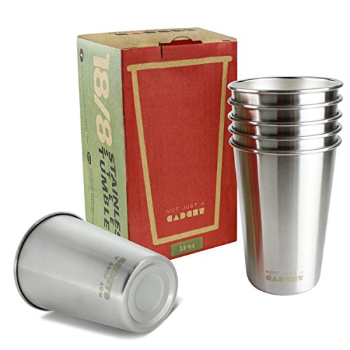Edelstahl-Becher – 18/8 Lebensmittelechter Edelstahl für Campingbecher – Not Just A Gadget - 7