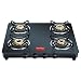 Prestige Marvel Glass Gas Table, 4 Burner Black RS.4545.00