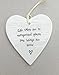 Produktbild East of India Porcelain Heart - Life takes you to unexpected places love brings you home by East of India