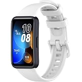 PSR Aksesuar Huawei Band 8 Uyumlu Klasik Kordon &ndash; Ayarlanabilir Delikli Tasarım | Şık ve Rahat Bileklik | Akıllı Saat Kayışı 