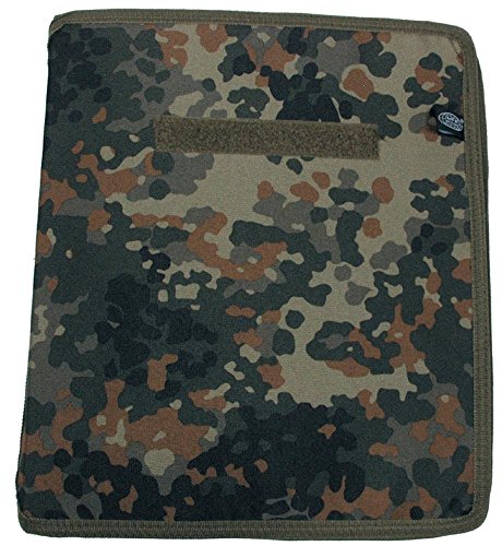 Preisvergleich Produktbild Schreibmappe, Flecktarnbezug, A4 Register, Blätter, Kartenfach