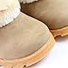 Femizee Baby Girls Infant Toddler Winter Fur Shoes Rabbit Snow Boots Khaki 9-13 Months