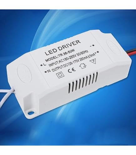 LED-Treiber 240mA – 12-50W, 3 Farben, 3-Pin, Eingang AC175-265V, Für Deckenleuchten & SMD PCBs