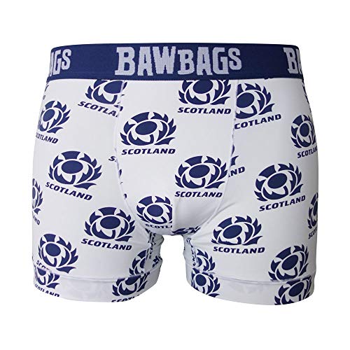 BawbagsCool De Sacs Scotland Rugby Away Technical Boxer Shorts