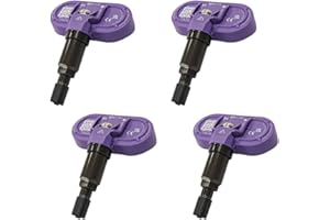 OBEST 4 Stück Bluetooth RDKS für TESLA, Reifendrucksensor TPMS Sensor Kompatibel mit 2020-2023 Tesla Model S/3/X/Y-1490701-01, BLE-TESLA Reifendruckkontrollsystem OEM Ersatzsen Soren Metallventil