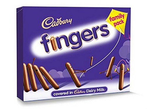 Preisvergleich Produktbild Cadbury Fingers Twin Pack 2 x 114g