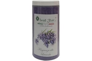 Seat Flor srl Arena perfumada y colorida; arena perfumada para ceniceros y decoración, (bote de 750 gr.) (Lavanda)