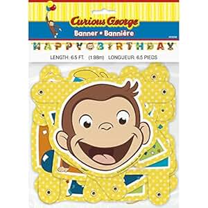 Amazon.co.uk: curious george - Party Supplies: Toys Store