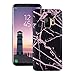 Produktbild Yokata Samsung Galaxy S9 Hülle Silikon Marmor Motiv Weich Handyhülle Schutzhülle TPU Schale Bumper Ultra Slim Dünn Premium One Piece Kratzfest Schutz für Samsung Galaxy S9 - Schwarz + Rosa