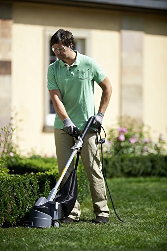 Tonino Lamborghini Elektro Rasentrimmer RTV 6050 2in1 schneidet und saugt Gras, integrierter Fangsack 10l, Schnittbreite 200mm, präzises Messerschneidsystem, 500W, Höhenverstellung - 7