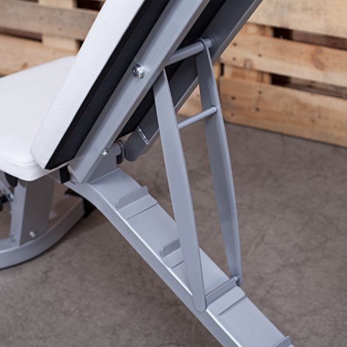 Pro-Sport Hantelbank von Profihantel | Hochwertige Qualität | Inkl. großem XXL-Übungsposter mit 30 Übungen - 3