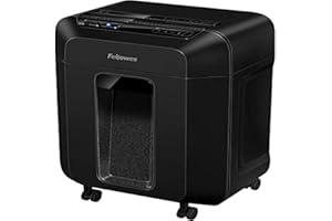 Fellowes Autofeed AutoMax 90M, Minicut (P4), niszczarka papieru do biura, z automatycznym i ręcznym podawaniem, cicha hybrydowa niszczarka dokumentów, 90 arkuszy w 5 minut