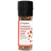 Hayfene Domatesli Fesleğenli Tuzlu &Ccedil;eşni 60 gr (Değirmen Kapaklı)
