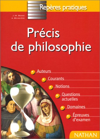 couverture de : Pr&eacute;cis de philosophie