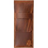 Oh Deer Leather Hakiki Deri Kalemlik &ndash; 4 Kalem Kapasiteli Tasarım - Camel