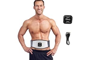 Brrnoo Bauchmuskelgürtel, bauchmuskelgürtel, elektrostimulation, Verstellbarer Intensitätsgürtel, Bauchmuskeln, Estomac Körpermassage, Relax