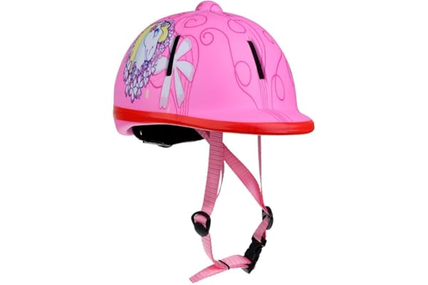 Heemtle Chapeau/Casque pour Casque de Protection pour Enfants, équipement de Protection pour la tête réglable 8 Couleurs en Option (réglable: 48-54CM)