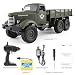 Produktbild laonBonnie JJRC Q60 2,4G RC 1:16 Maschine Fernbedienung 6 Radantrieb verfolgt Off-Road-Militär RC LKW elektrische Spielzeug für Kinder