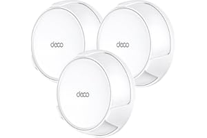 XLTTYWL Deco Kit de montage mural WiFi 7, Deco BE23/BE25/BE3600/BE5000, support de montage pour routeur optimise l'espace et la gestion des câbles pour système Wi-Fi maillé TP Decos 7 double bande