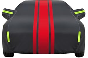 GAOXIANGLIN Housse de Voiture Étanche pour Audi Q5(2018-2022) Bache Voiture, Housse de Voiture Protection Toutes Saisons Exterieur Bache Voiture(Color:BR)