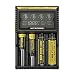 Produktbild Nitecore Professional Batterieladegerät, D4 Digicharger \ Smart Digital Ladegerät Schwarz Mit LCD-Display