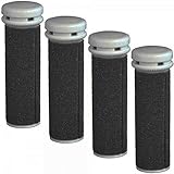 CSL 4 x Super Extreme Coarse Replacement Rollers Compatible With Emjoi Micro Pedi