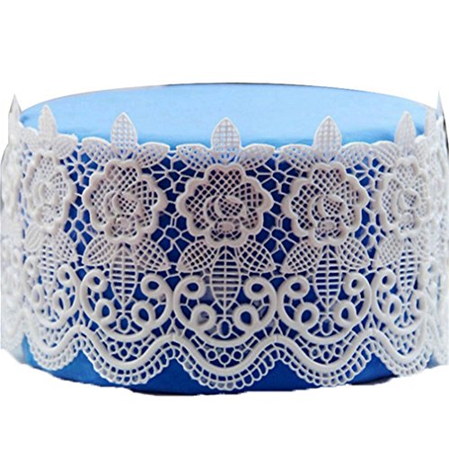 HENGSONG Silikonformen Fondant Backform Blume Kuchen Backen Schablone Ausstechform Hochzeitstorten Deko Backen Dekorieren Tool