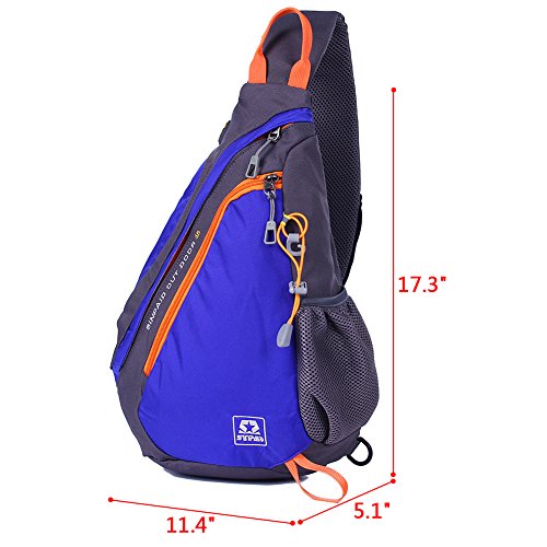 EGOGO Multifunktions Sling Pack Rucksack Cross Body Umhängetasche Schultertasche Fahrradrucksäcke - 3