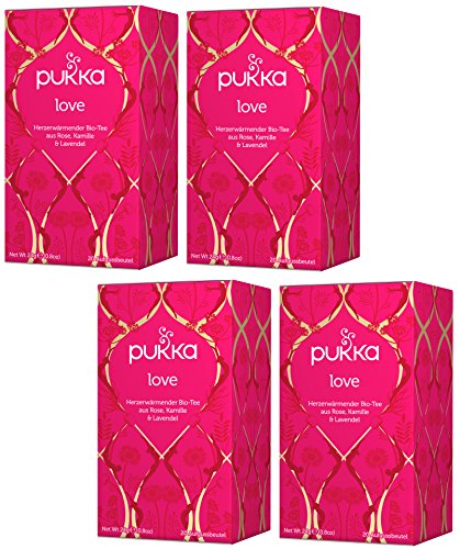 Preisvergleich Produktbild Love PUKKA Tee BIO 4 Packungen