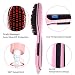 Hair Straightener, MKQPOWER Silky Straight Hair Brush with Anion Hair Care,Anti Scald Static Electric Hair Straightening Comb, Moisturizing Hydrating Care, Make Tangled Hair Silky Massager with Detangling Digitial LCD