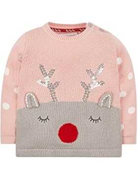 Mothercare Mädchen Pullover Reindeer