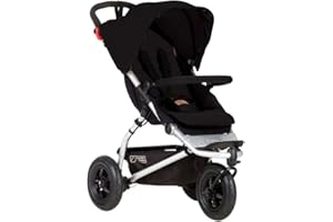 Mountain Buggy Swift 3 Black + Regenschutz