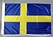 Produktbild Bootsflagge Schweden 30 x 45 cm in Profiqualität Flagge Motorradflagge