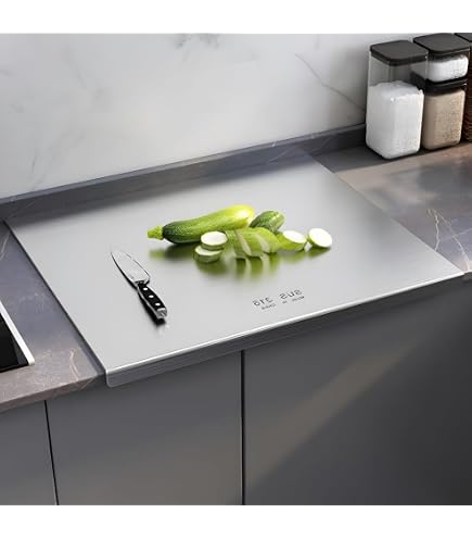 Planche a Decouper 316 Inox,Plan de Travail Inox,Plaque Inox Cuisine,Protege Plan de Travail Cuisine,Grande Planche a Decouper Pour la Cuisine,Bar, Restaurant (70 * 48cm Planche a Decouper 316 Inox,Plan de Travail Inox,Plaque Inox Cuisine,Protege Plan de Travail Cuisine,Grande Planche a Decouper Pour la Cuisine,Bar, Restaurant (70 * 48cm
