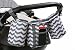 Miracle Products Buggy Organiser (Chevron Grey/White)