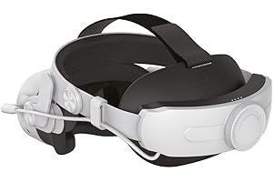 Venom Pasek Power Strap do Meta Quest - wyściełany pasek na głowę ze zintegrowanym power bankiem - kompatybilny z Quest 2, Quest 3 i Quest 3S