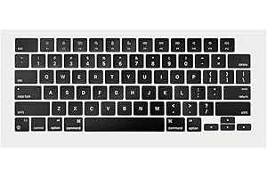 ICTION A2442 A2485 Tastatur-Tastenkappen, Tastenkappen, US-Standard-Ersatz für MacBook Pro M1 14 Zoll A442 16,2 Zoll A2485 2021 Jahr